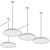 Episode 2 Tubular Pendant Light 3D model small image 4