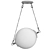 Modern Sphere Pendant Light Fixure 3D model small image 2