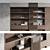 Luxury Terrazzo Wardrobe Set 3D model small image 7