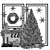 Festive 210cm Christmas Tree 3D model small image 7