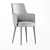 Elegant High-Backed Lounge Chair 3D model small image 4