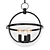 Hudson Valley Elegant Malloy Lantern 3D model small image 1