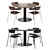 Pavilion AV1 Chair & SK12 Table 3D model small image 7