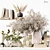 Elegant Decor Set 142 3D model small image 1