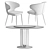 Bolzano Dining Set with B606 Stool 3D model small image 4