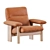 Stylish brasilia Armchair Set 3D model small image 5