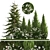  Urban Greenery Collection - Conifers & Grasses 3D model small image 1