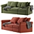 Modern IKEA Harlanda Sofa Design 3D model small image 4