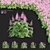 Japanese Pink Astilbe Collection 3D model small image 1