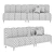 Rio Modular Sofa by Yunicov 3D model small image 2