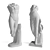 Ancient Greek Man Woman Sculptures 3D model small image 7