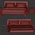  Luxe Bonaldo Tonight Bed 3D model small image 5