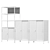 IKEA TROTTEN Cabinet Combination 3D model small image 3