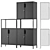 IKEA TROTTEN Cabinet Combo 3D model small image 1