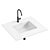 Salini ONDA Washbasin 180 & 80 3D model small image 2