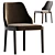 Modern Elegant CHELSEA Chair 3D model small image 1