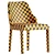 Modern Elegant CHELSEA Chair 3D model small image 7