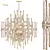 Swarovski Andromeda Crystal Chandelier 3D model small image 1