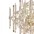 Swarovski Andromeda Crystal Chandelier 3D model small image 2