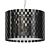 Luc Sugar Drum Chandelier Black 3D model small image 1