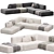 Lema Cloud Modular Sofa by Lemamobili 3D model small image 2