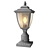 Classic Post Lanterns Set - Traditional Outdoor Lighting 3D model small image 6