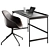 Modern Workspace Set: Desk & Chair 3D model small image 3