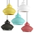 Ethereal Ceramic Dome Pendant Light 3D model small image 2