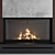 Impression 2G Decorative Fireplace Wall 3D model small image 2