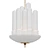 Sleek Tubi Chandelier 3D model small image 1