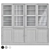 HAVSTA Sliding Glass Door Storage 3D model small image 1