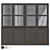 HAVSTA Sliding Glass Door Storage 3D model small image 3