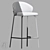 Industrial Style Barrel Chair 3D model small image 3