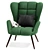 Modern X-Form Armchair with Textured Diffuse Finish 3D model small image 3