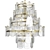 Elegant Noir Mystic Chandelier 3D model small image 1