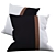 Textured Color Block Pillow Set 3D model small image 2