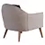 Elegant Swoon Juno Chair Model 3D model small image 4