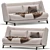 Modern JASON Sofa By SOFTLINE 3D model small image 1