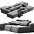 Modular Loft Sofa: Tuo Divano 3D model small image 1