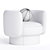 Modern Swivel Chair Design 3D model small image 3