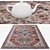 Versatile Rug Set with Materials 3D model small image 3