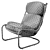 Elegant Retrò-Inspired Columbus Armchair 3D model small image 6