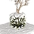 Outdoor Plants 2 Snow Decoration 3D model small image 2