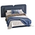 Angelo 312 Bed with Variants 3D model small image 3