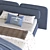 Angelo 312 Bed with Variants 3D model small image 5