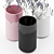 Lyngby Glaze Vase Trio 3D model small image 2