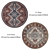 Variety Round Carpets Set 3D model small image 3