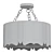 Grebekovaa Ceiling Lamp Fixture 3D model small image 2