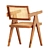  Pierre Jeanneret Office Chair by Tributeditions 3D model small image 3