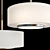 Modern Silk Pendant Light Fixture 3D model small image 2